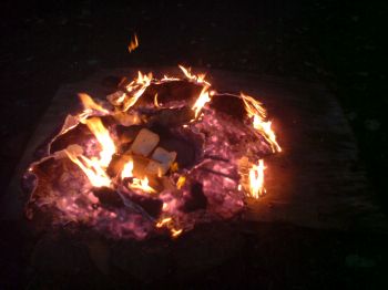 Our bonfire